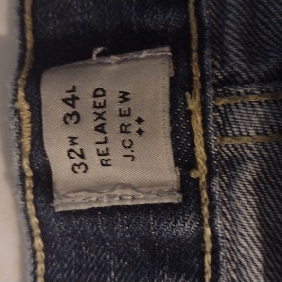 J crew men's jeans 32×34 relaxed - Picture 2 of 14